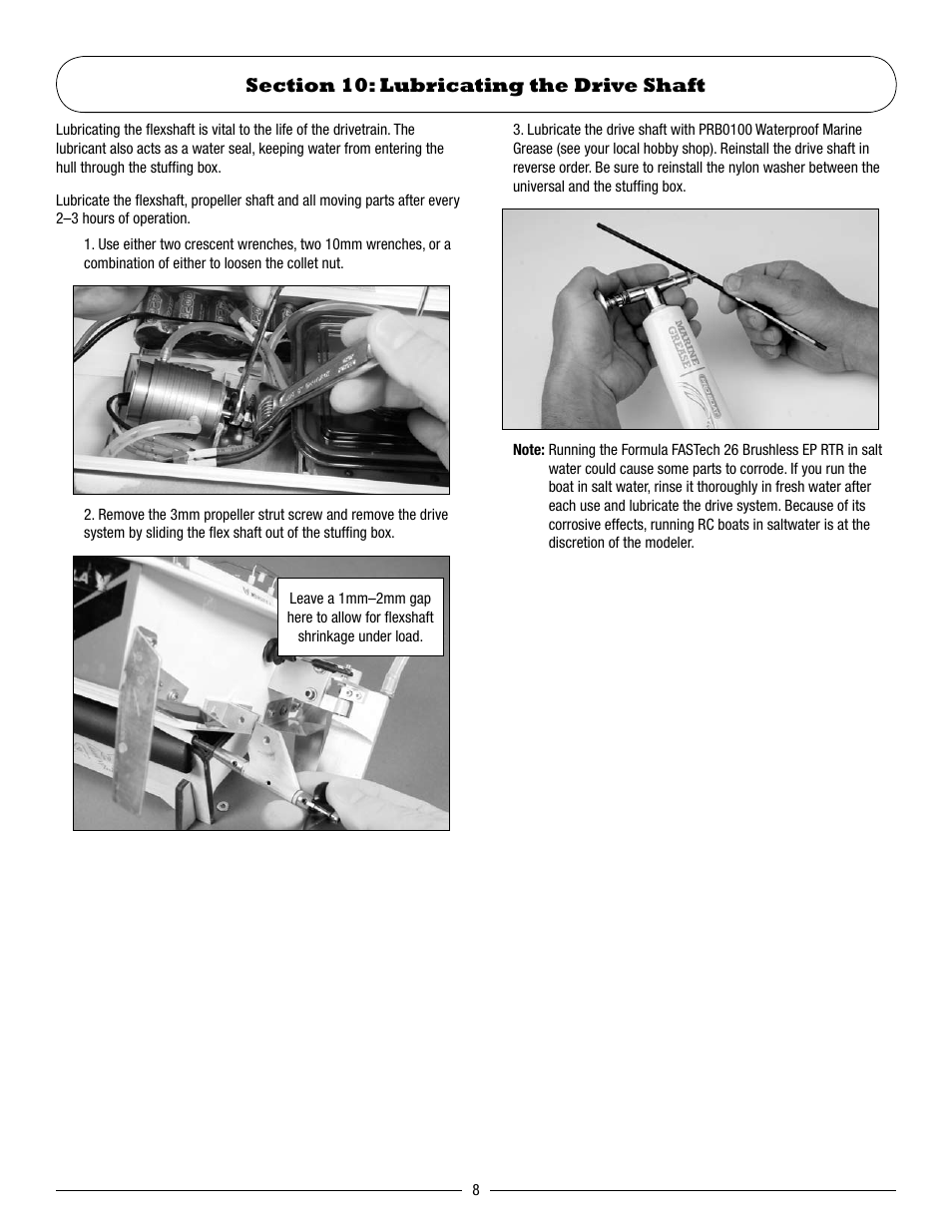 Pro Boat PRB3750S User Manual | Page 8 / 12