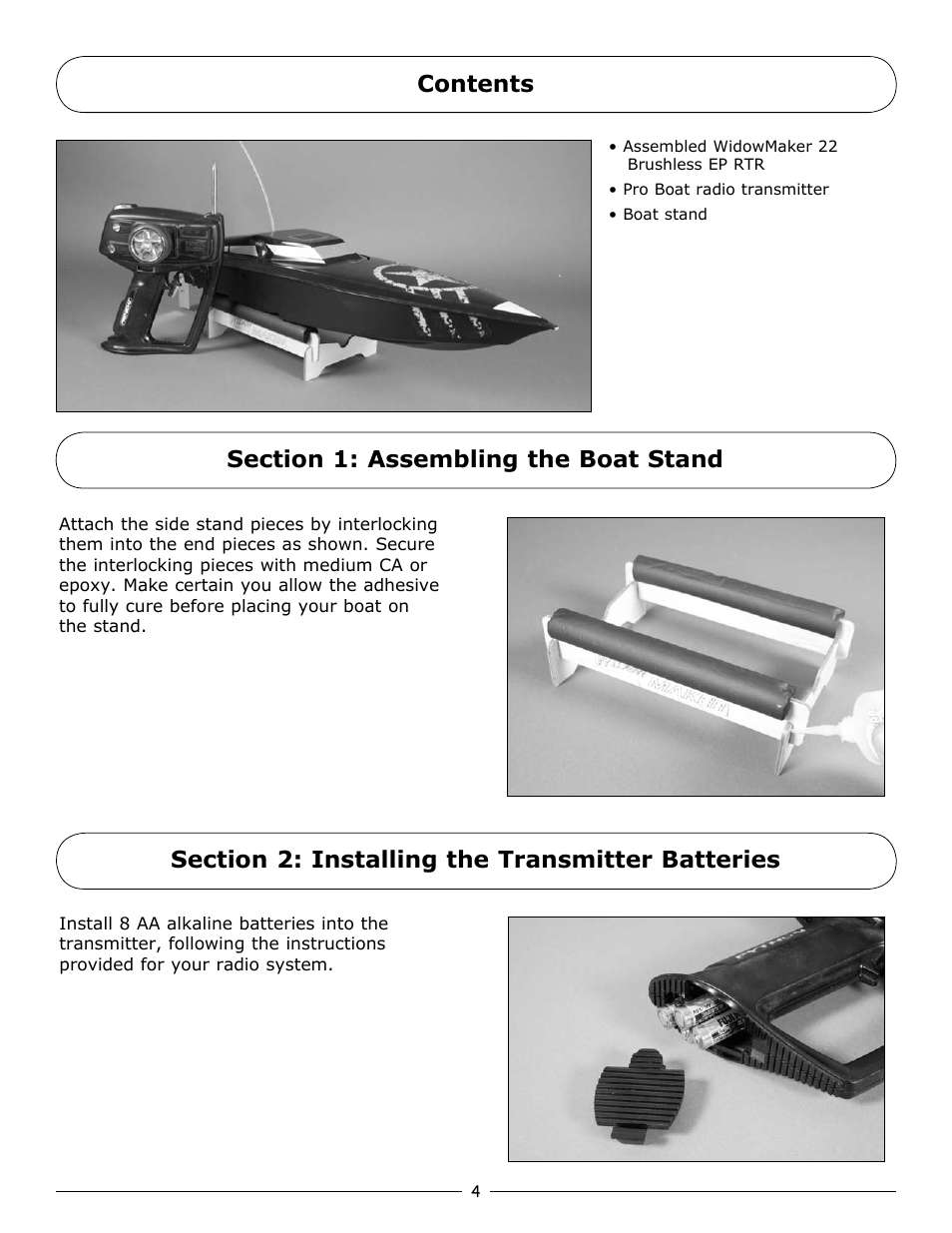 Pro Boat PRB3900 User Manual | Page 4 / 16