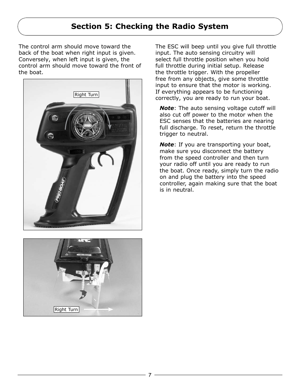 Pro Boat PRB3900 User Manual | Page 7 / 16