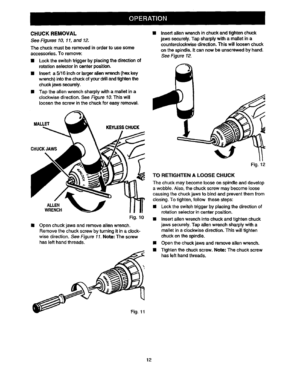 Craftsman 315.111920 User Manual | Page 12 / 16