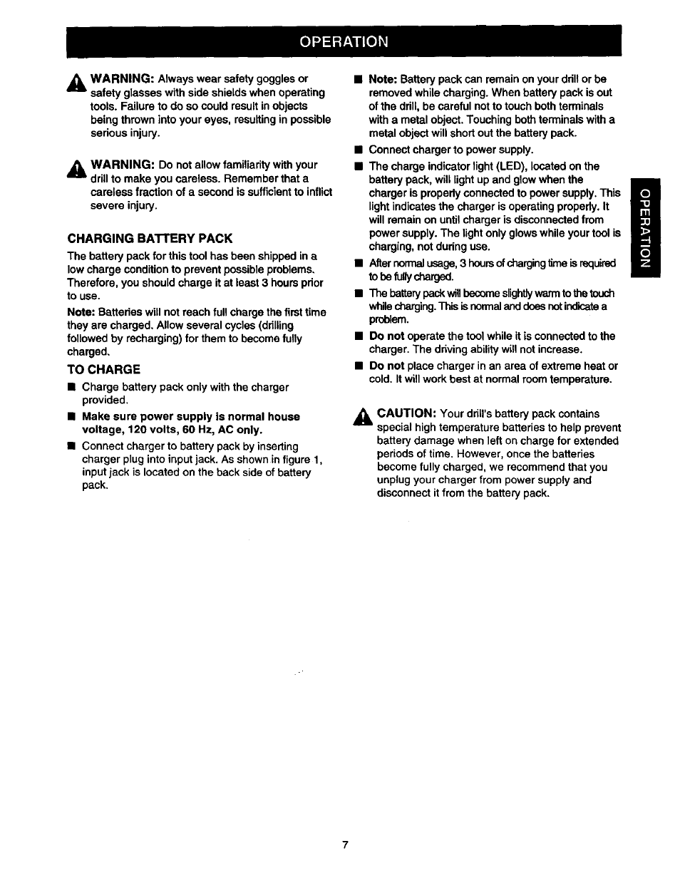 Craftsman 315.111920 User Manual | Page 7 / 16