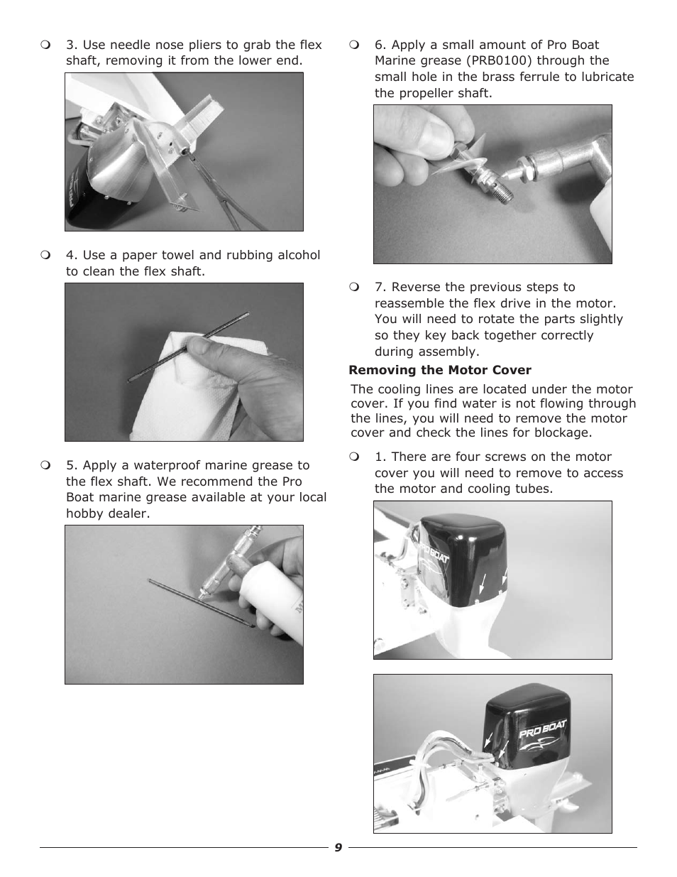 Pro Boat PRB4000BDC User Manual | Page 9 / 16