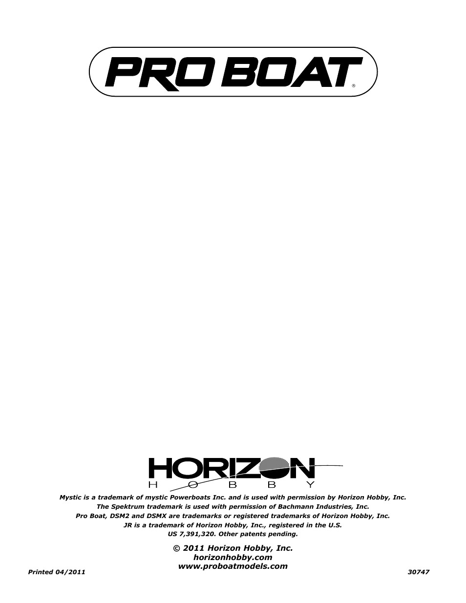 Pro Boat PRB4075 User Manual | Page 16 / 16