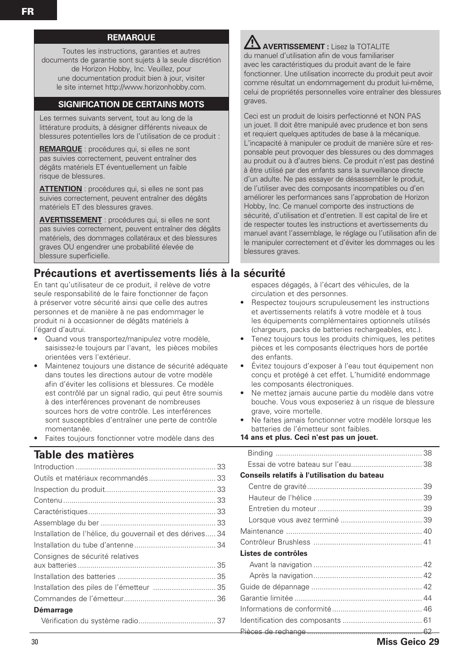 Pro Boat PRB4100B User Manual | Page 30 / 60