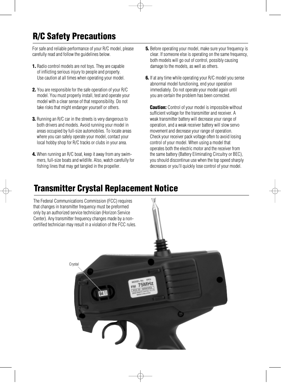 Pro Boat JR XR3i User Manual | Page 8 / 40