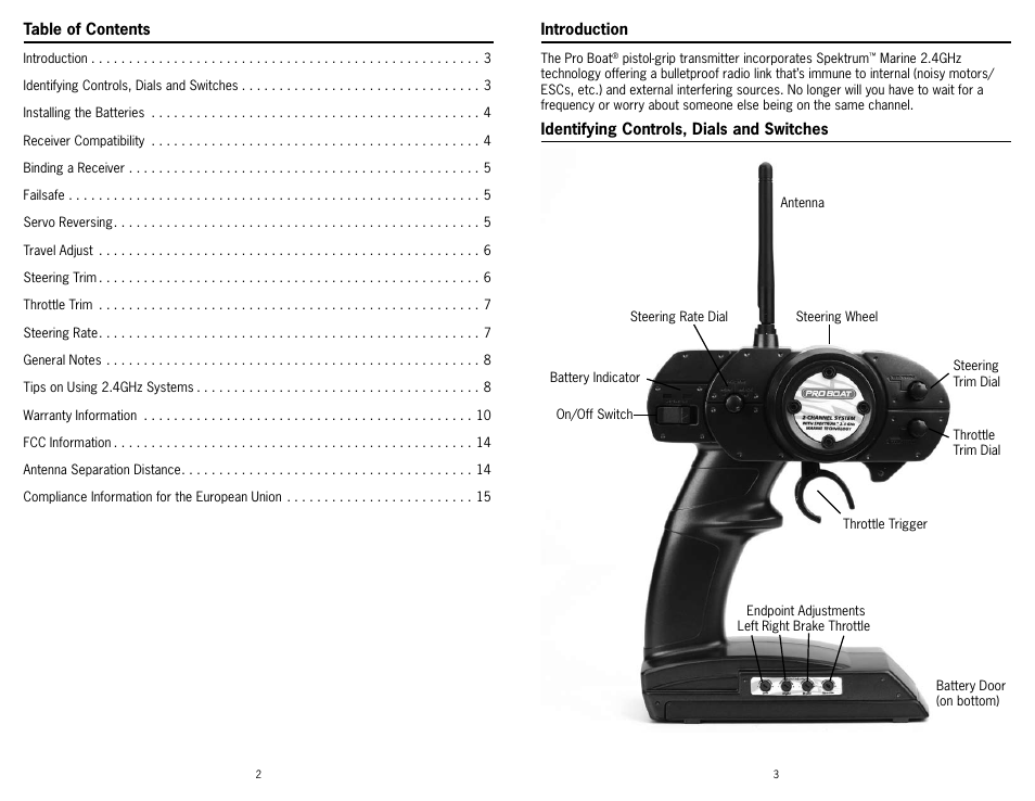 Pro Boat PRB8060 User Manual | Page 2 / 8