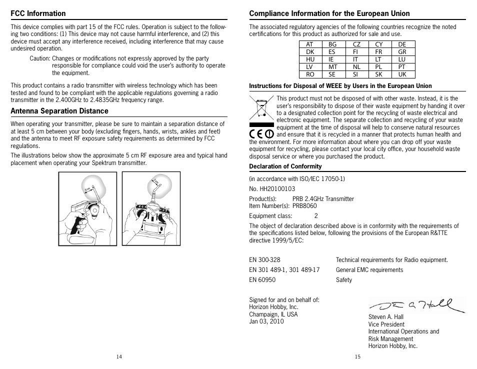 Pro Boat PRB8060 User Manual | Page 8 / 8