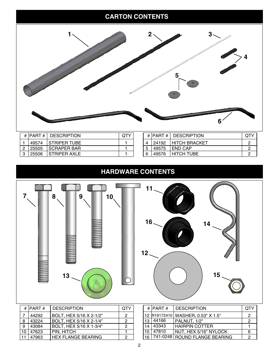 Craftsman 486.24539 User Manual | Page 2 / 6