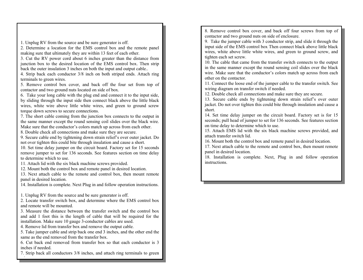 Installation instructions for models: ems-hw30c | Progressive Industries EMS-HW30C User Manual | Page 4 / 5