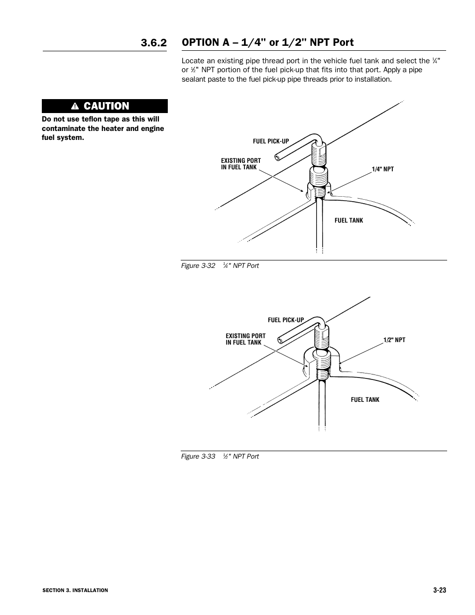 Caution | Proheat X45–School Bus User Manual | Page 44 / 123