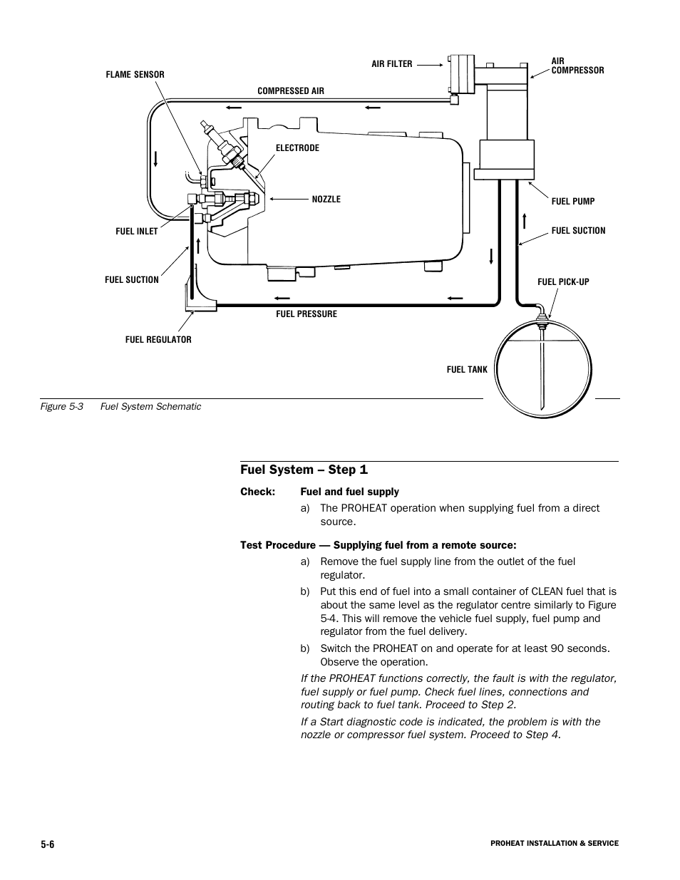 Fuel system – step 1 | Proheat X45–School Bus User Manual | Page 63 / 123
