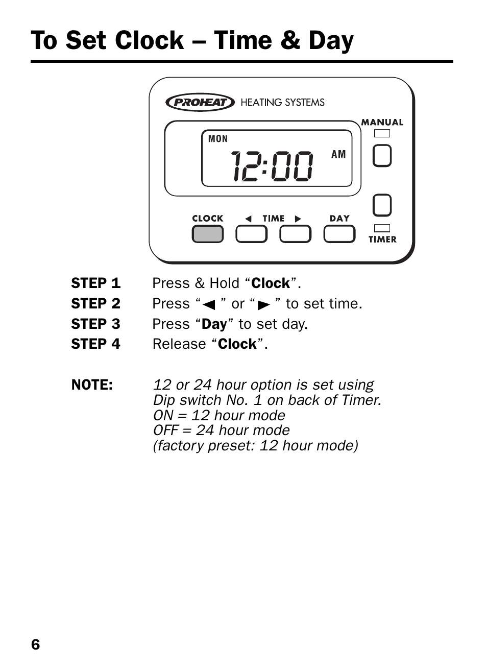 Proheat T-I User Manual | Page 8 / 16