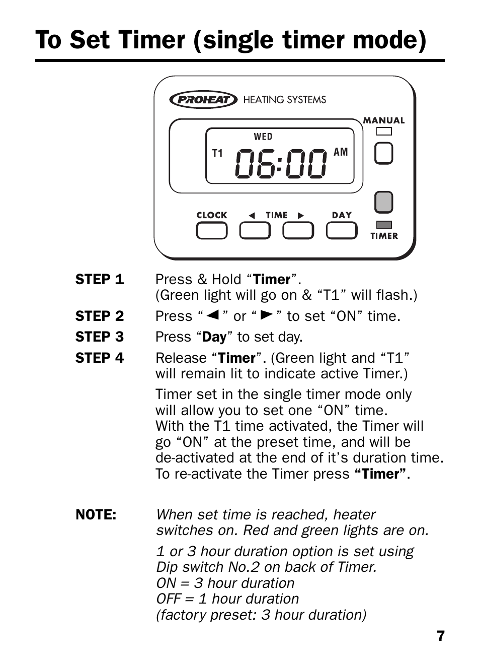 Proheat T-I User Manual | Page 9 / 16