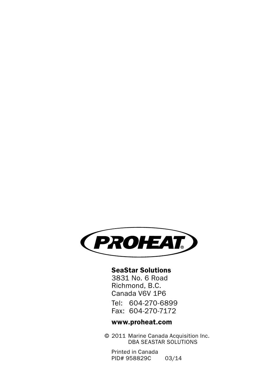 Proheat T-II User Manual | Page 23 / 23