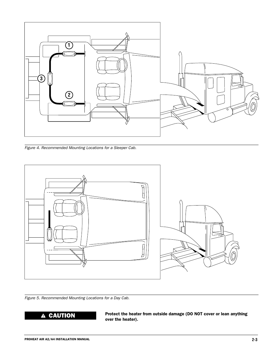Caution | Proheat A4 User Manual | Page 13 / 44