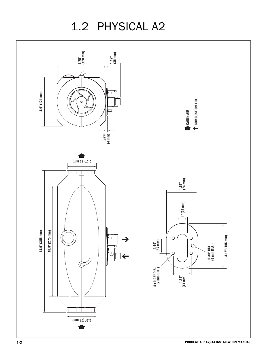 Physical a2 1.2 | Proheat A4 User Manual | Page 8 / 44