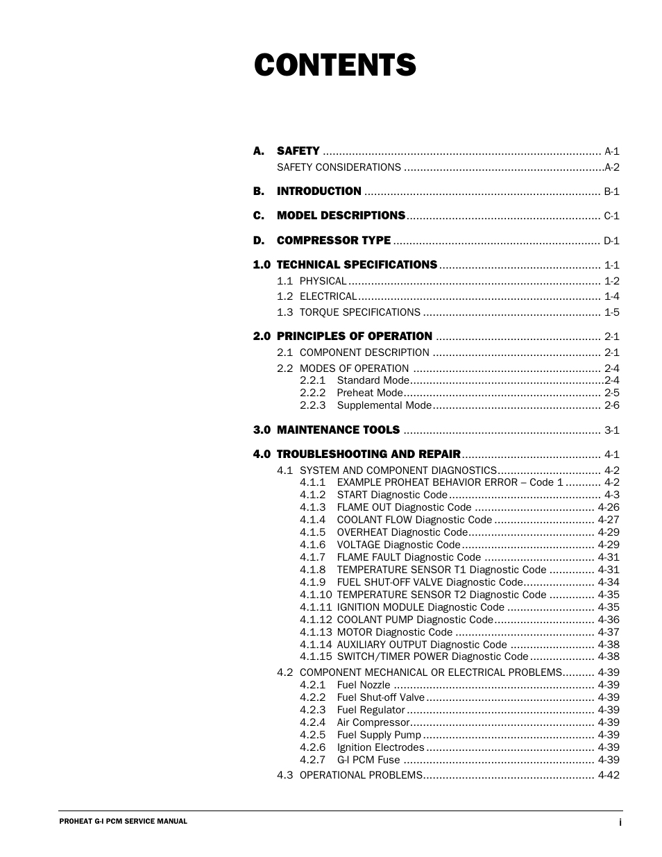 Proheat M80 User Manual | Page 2 / 86