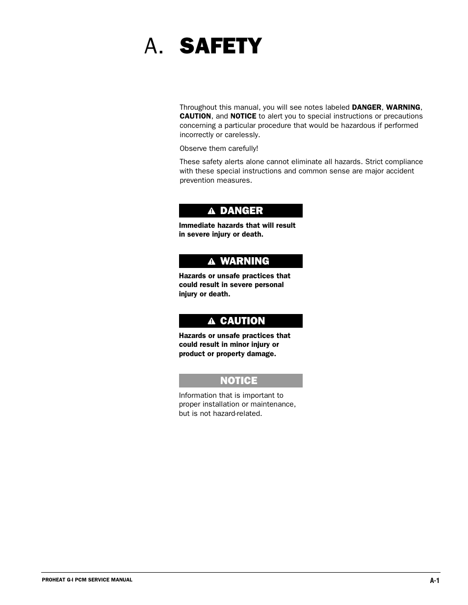 Safety a | Proheat M80 User Manual | Page 4 / 86