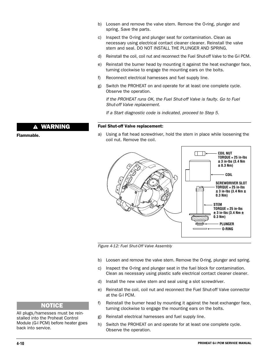 Warning, Notice | Proheat M80 User Manual | Page 41 / 86