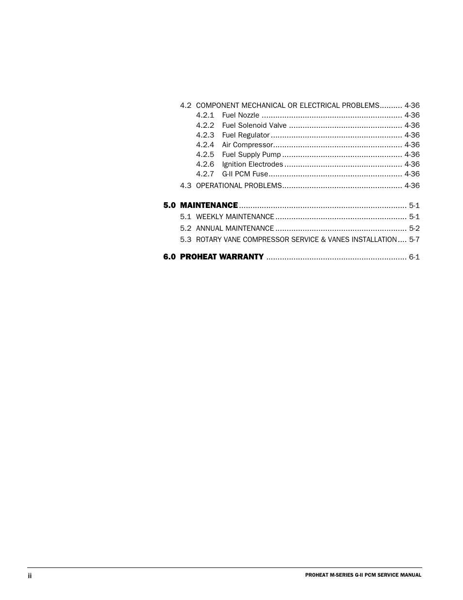 Proheat M125 User Manual | Page 3 / 90