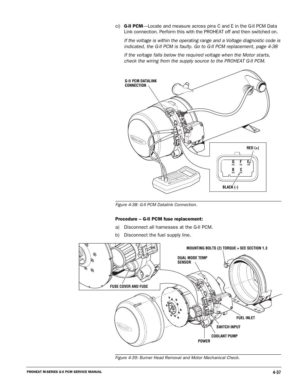 Proheat M125 User Manual | Page 74 / 90