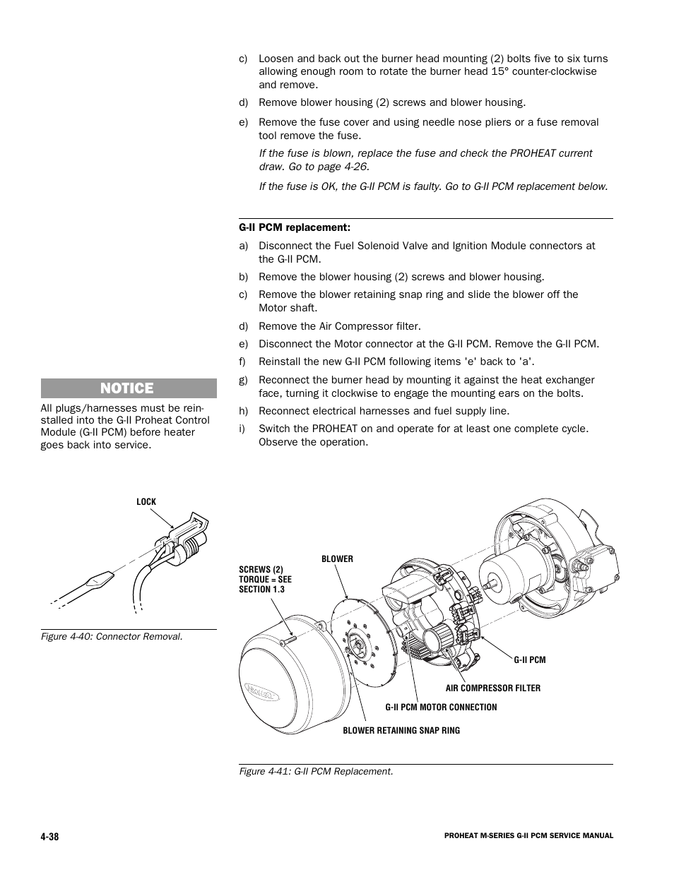 Notice | Proheat M125 User Manual | Page 75 / 90