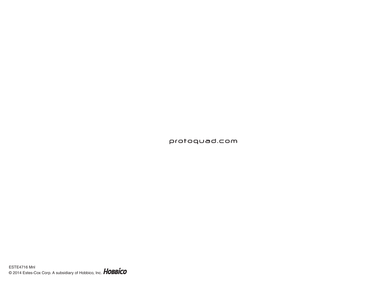 Proto-X FPV User Manual | Page 12 / 12