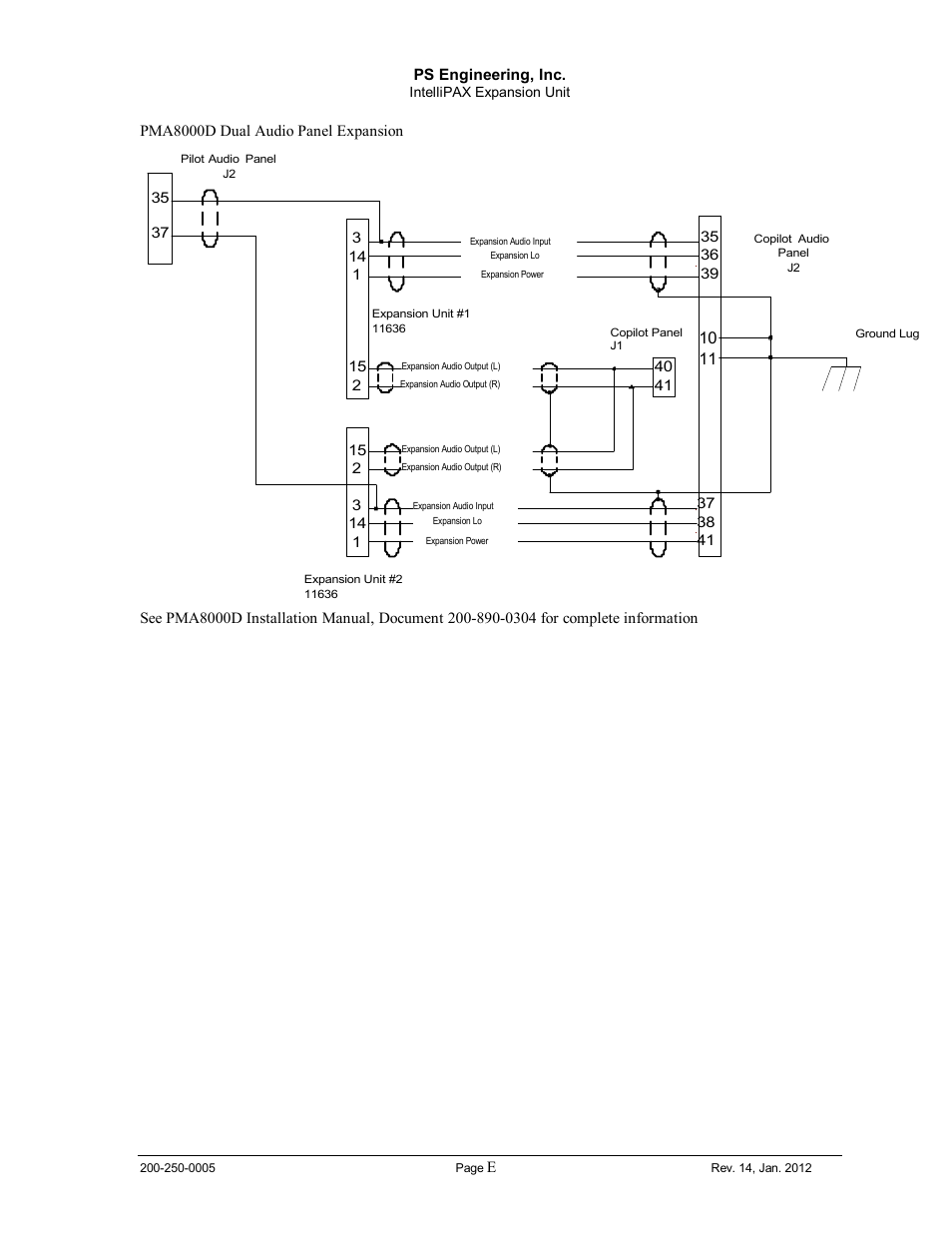 PS Engineering 116X6 User Manual | Page 14 / 14