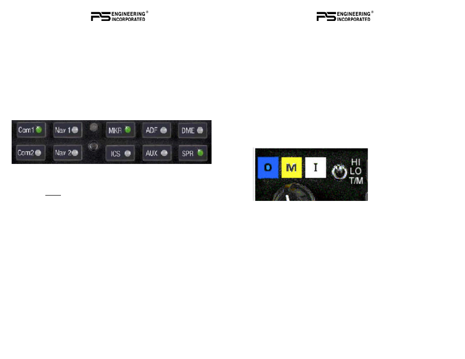 PS Engineering PMA7000M-S Pilot’s Guide User Manual | Page 4 / 6