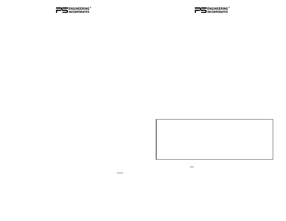 PS Engineering PMA7000M-S Pilot’s Guide User Manual | Page 5 / 6