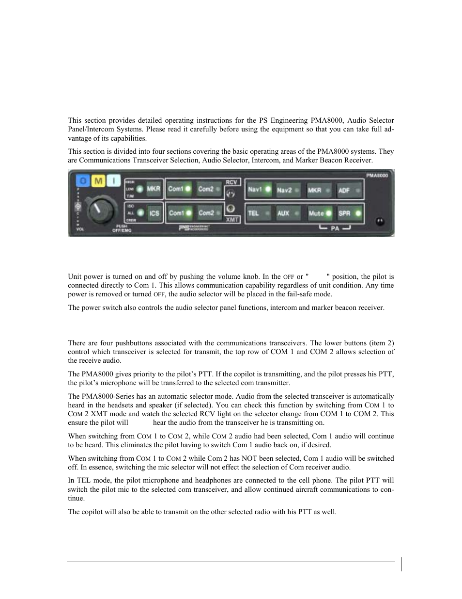 PS Engineering PMA8000 Installation Manual User Manual | Page 19 / 32