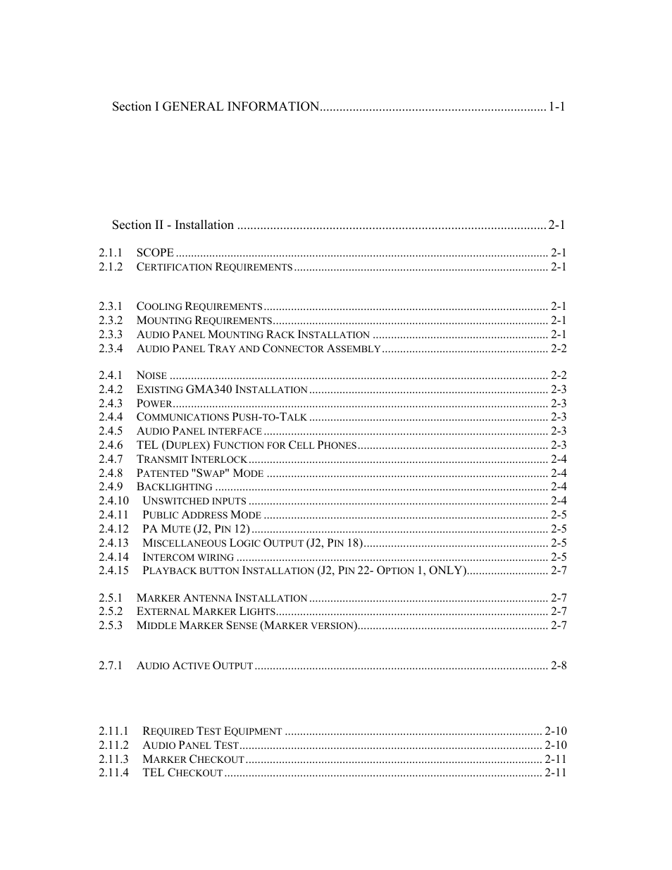 PS Engineering PMA8000 Installation Manual User Manual | Page 2 / 32