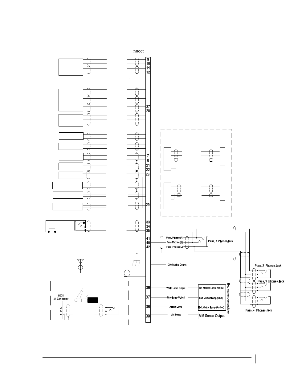 Appendix c, j1 interco, Nnect | PS Engineering PMA8000 Installation Manual User Manual | Page 29 / 32