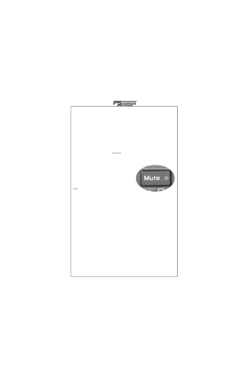 PS Engineering PMA8000SR Pilot’s Guide User Manual | Page 8 / 16