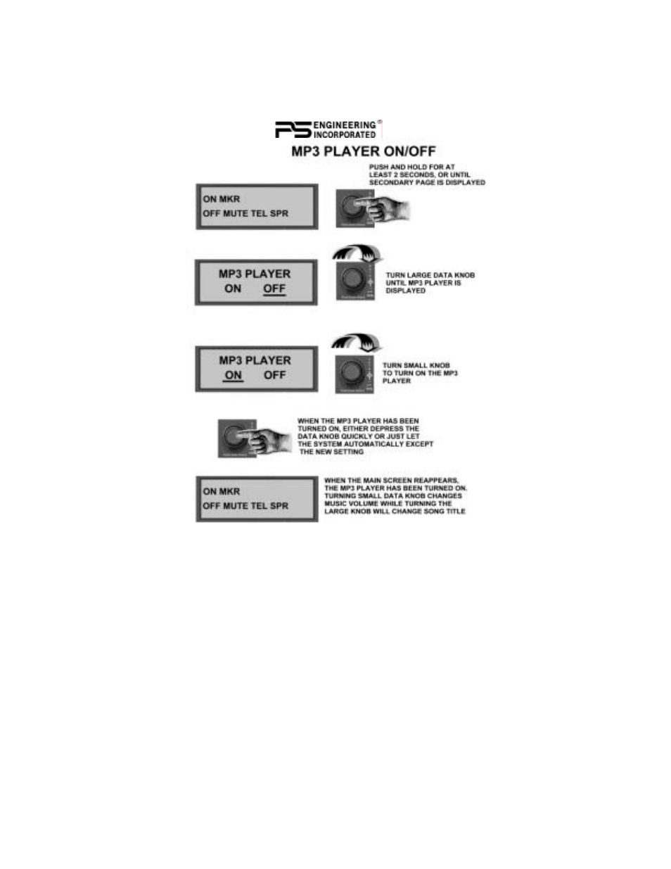 PS Engineering PMA9000EX Pilot’s Guide User Manual | Page 17 / 24