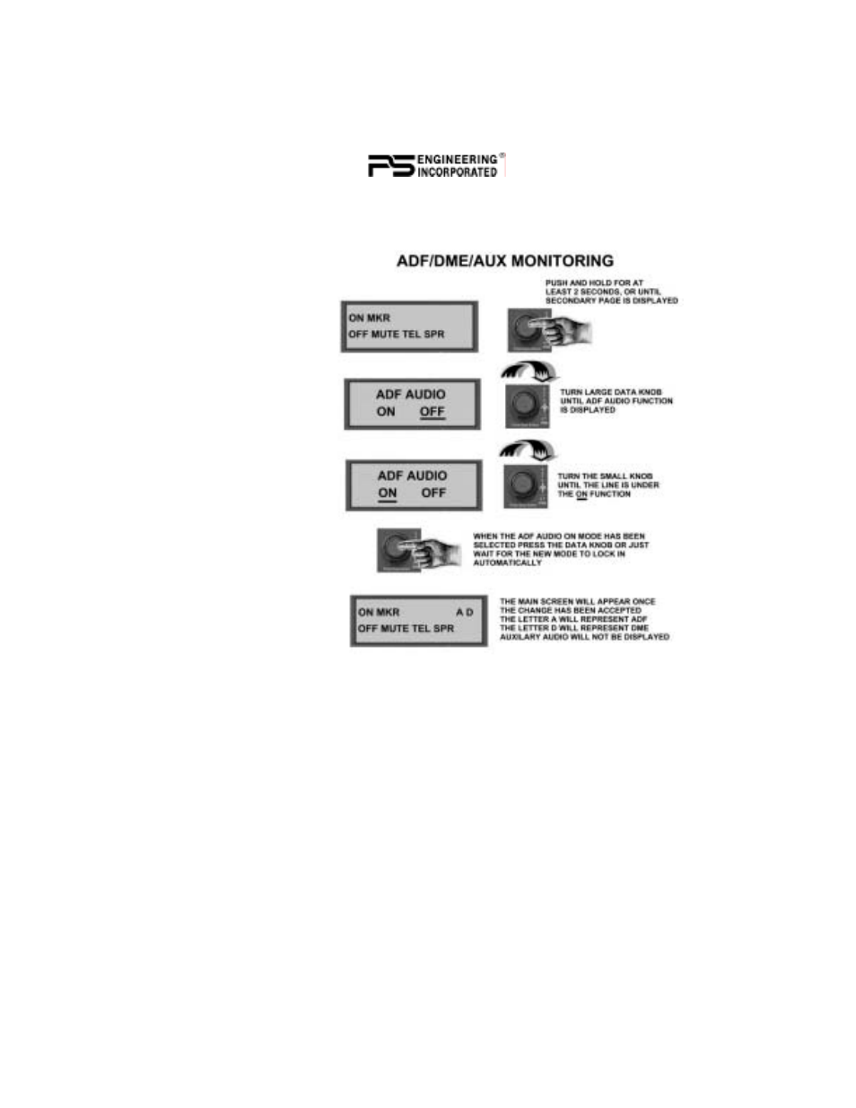 PS Engineering PMA9000EX Pilot’s Guide User Manual | Page 22 / 24