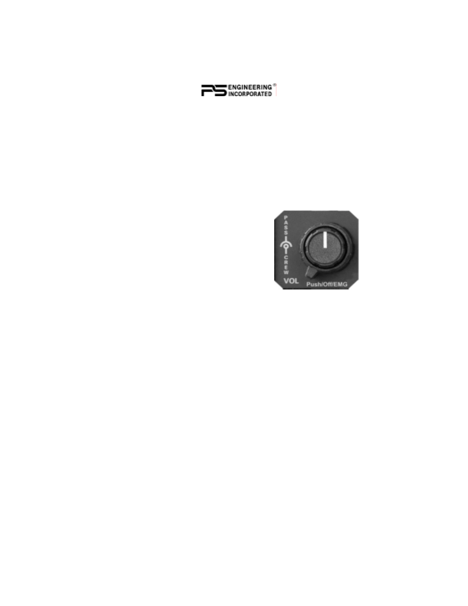 PS Engineering PMA9000EX Pilot’s Guide User Manual | Page 8 / 24