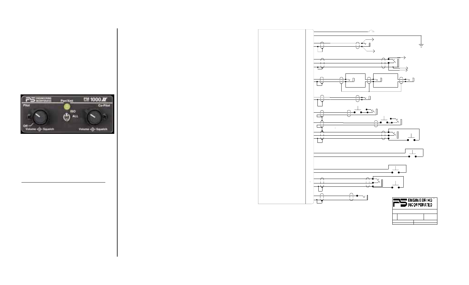 1 introduction, 2 scope, 3 description | Aux mic jack, Aux headphone jack | PS Engineering PM1000 (11909) User Manual | Page 2 / 5