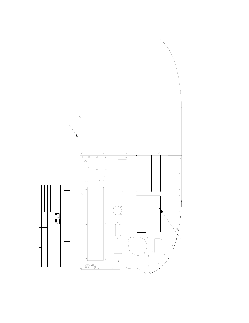 New installation, Appendix b – installation drawings, Px e 7 3 0 0 p a n el l o ca tio n | PS Engineering PXE7300 Installation Manual User Manual | Page 19 / 27