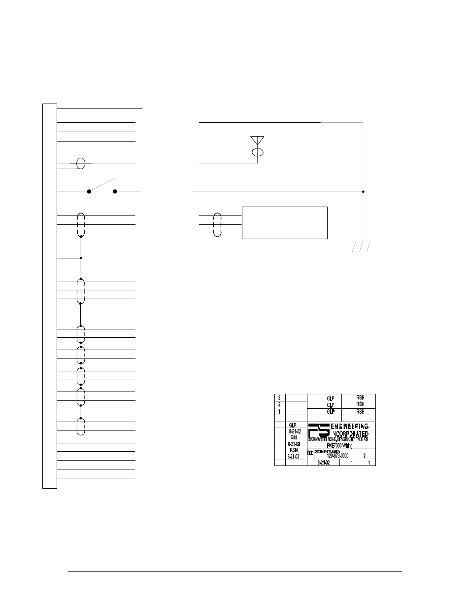 Appendix c connector interconnect, Pxe7300 connector | PS Engineering PXE7300 Installation Manual User Manual | Page 23 / 27