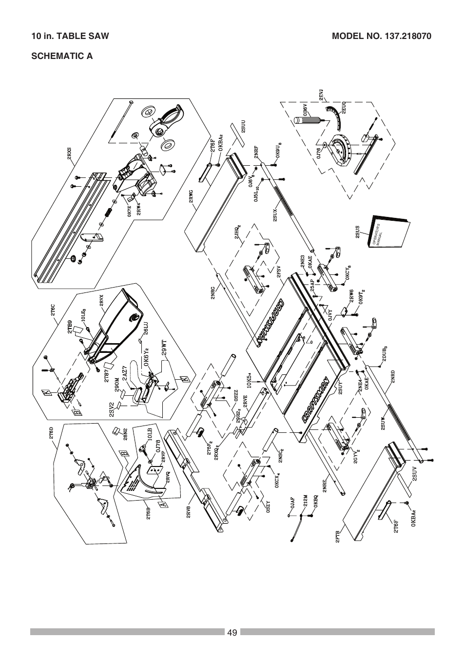 Craftsman 137.21807 User Manual | Page 49 / 56