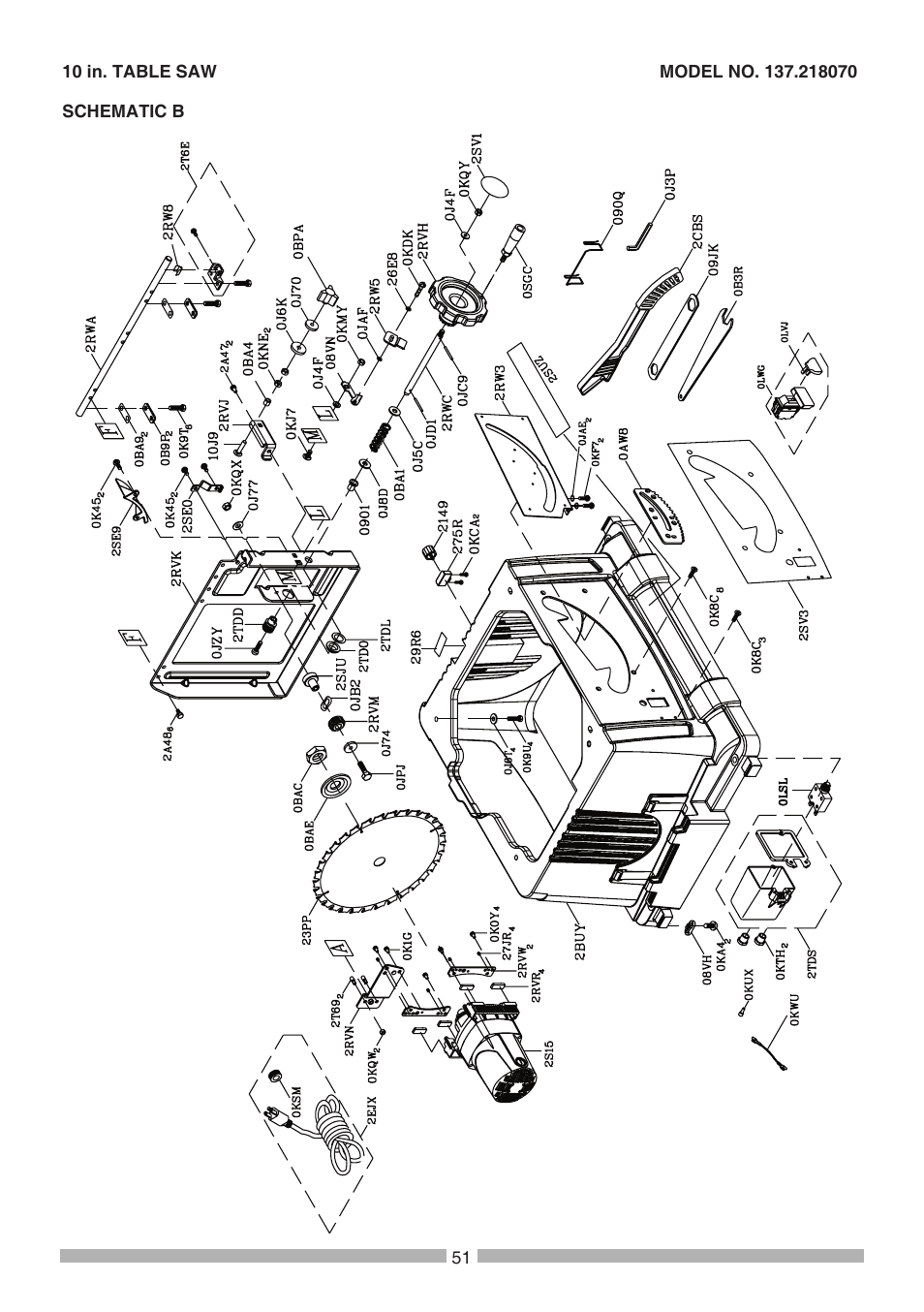 Craftsman 137.21807 User Manual | Page 51 / 56