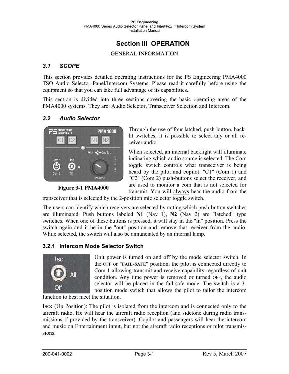 PS Engineering PMA4000 Installation Manual User Manual | Page 13 / 23