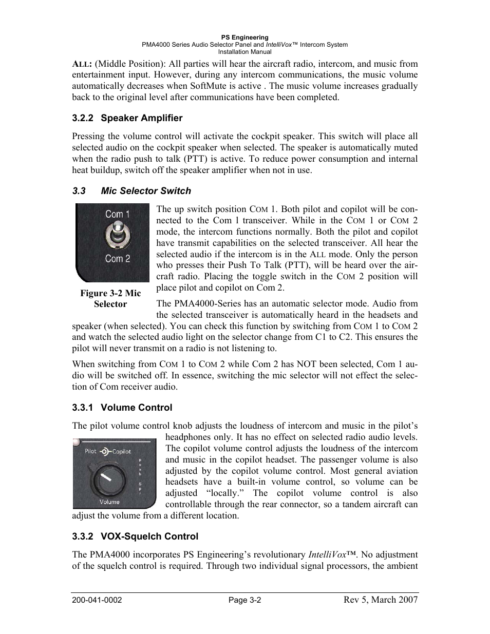 PS Engineering PMA4000 Installation Manual User Manual | Page 14 / 23