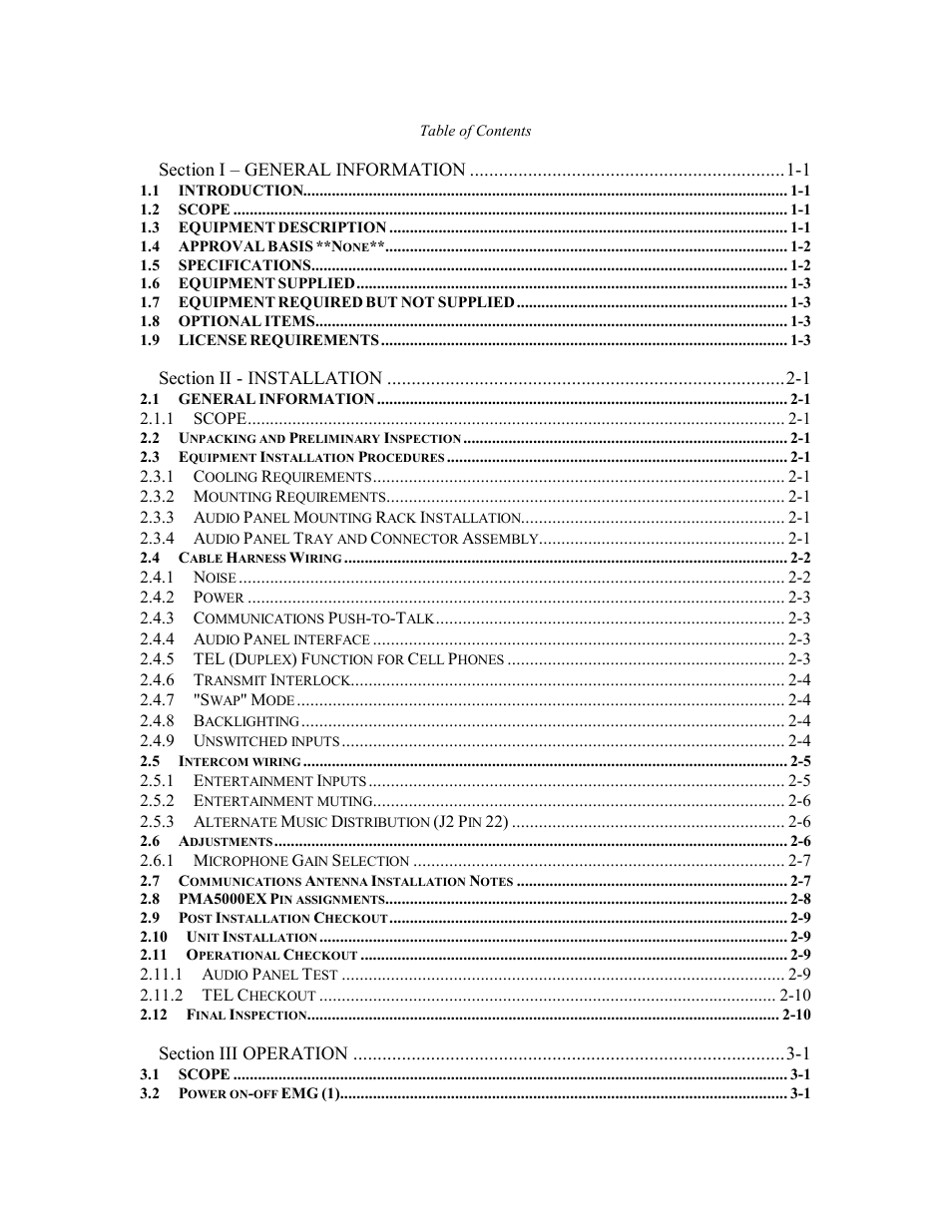 PS Engineering PMA5000EX Installation Manual User Manual | Page 2 / 29