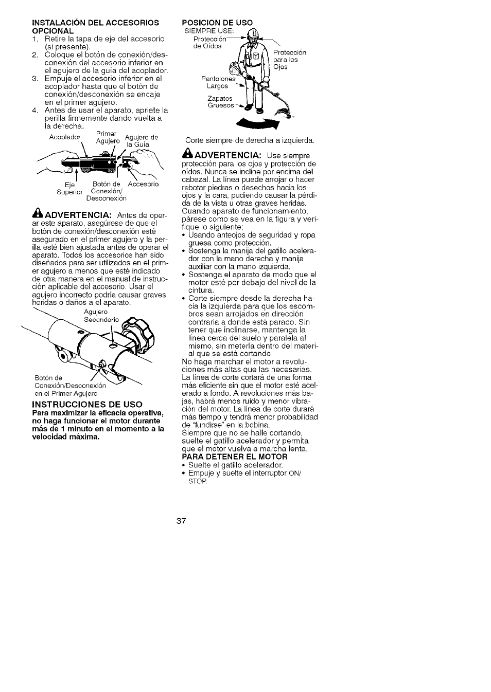 Craftsman 358.791031 User Manual | Page 37 / 48