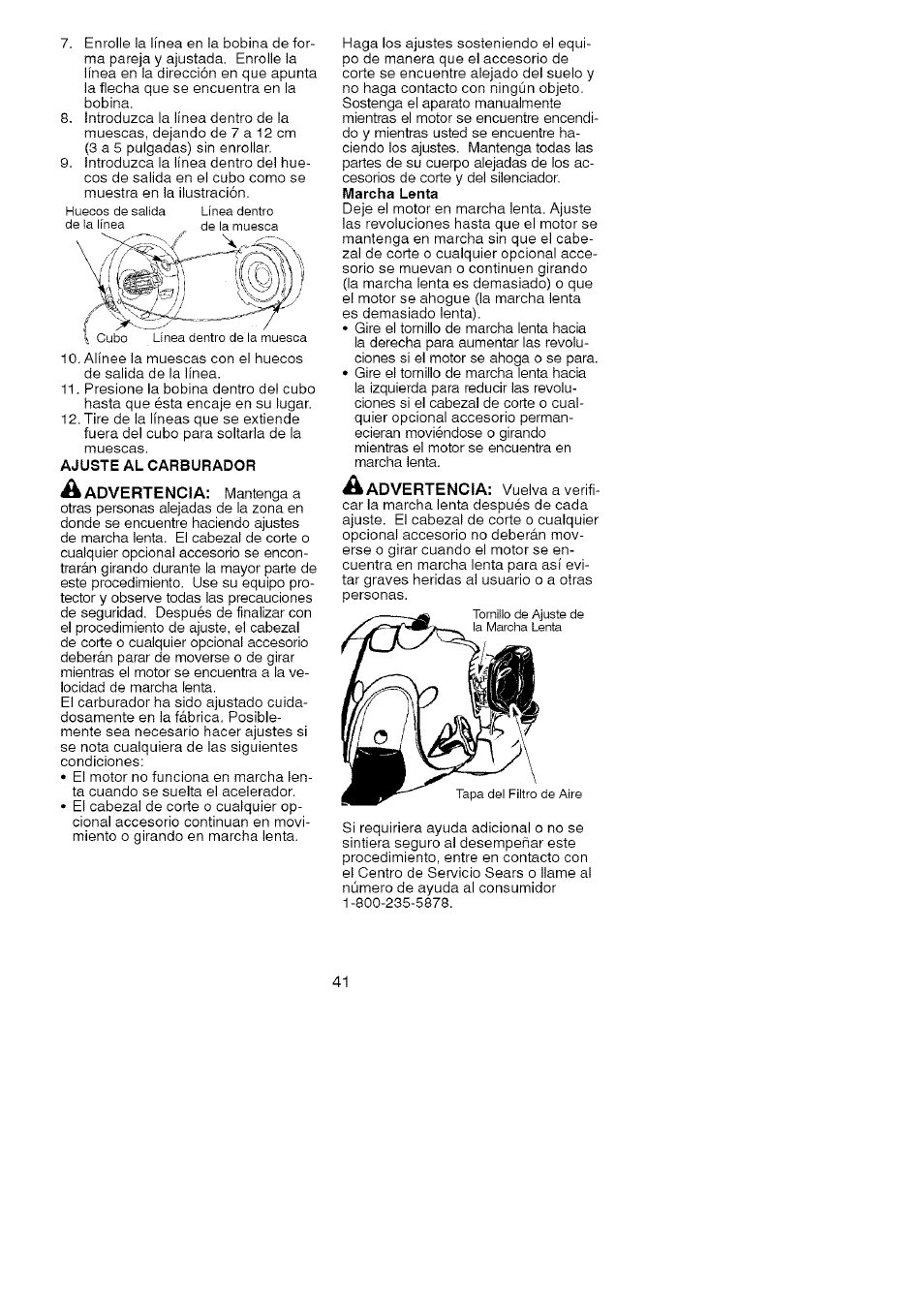 Craftsman 358.791031 User Manual | Page 41 / 48