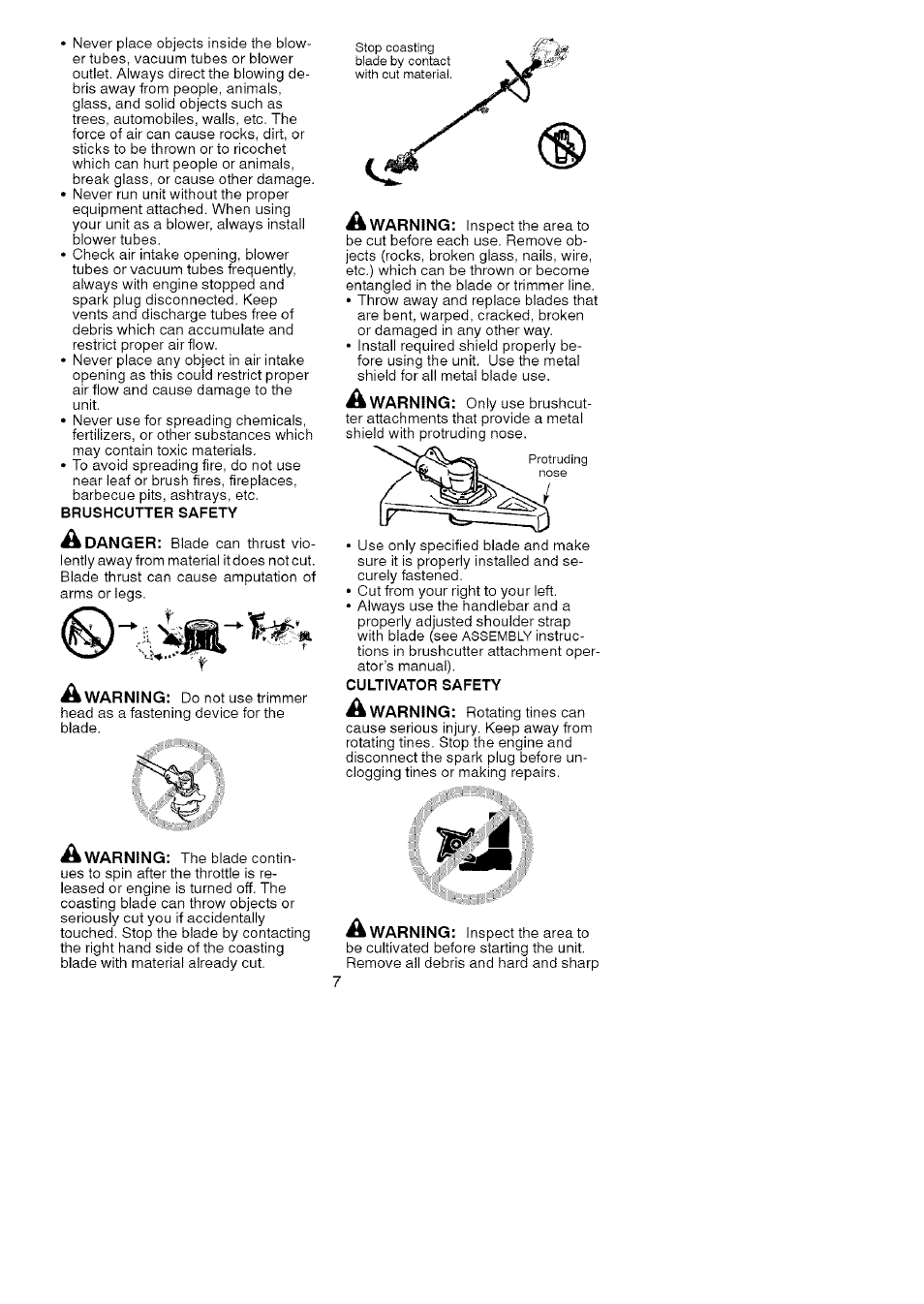 Craftsman 358.791031 User Manual | Page 7 / 48