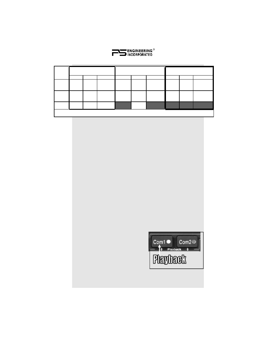 Smart” front panel jack, Recorder playback | PS Engineering PMA8000BT NUI Pilot’s Guide User Manual | Page 13 / 20