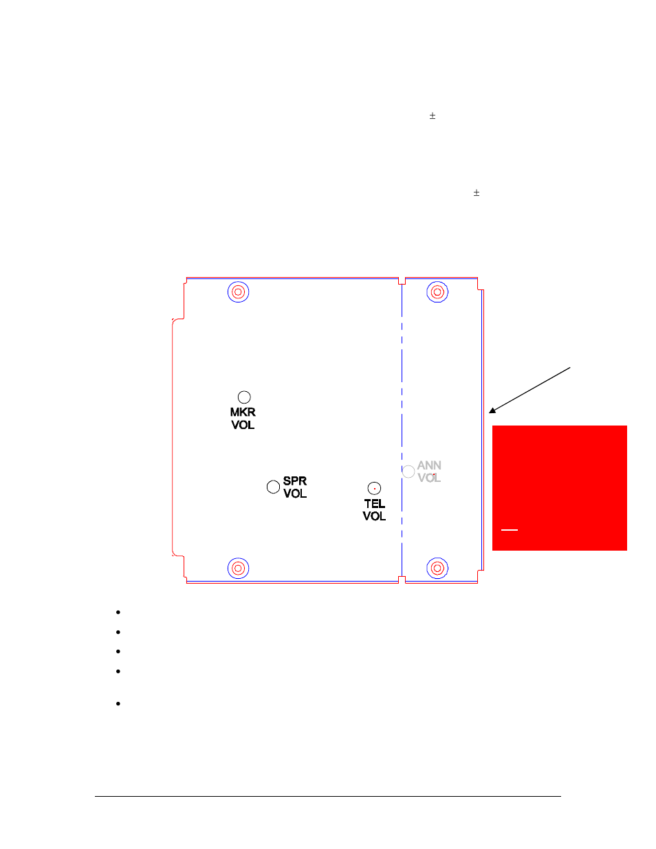External marker lights, Middle marker sense, Adjustments | PS Engineering PMA8000C Installation Manual User Manual | Page 16 / 40